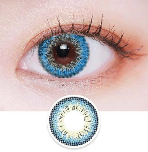 Vanity Blue (1pcs) (Buy 1 Get 1 Free) 3Monthly G.DIA 13.4mm - Discontinuation Sale, Expiry Date: Jan 2025