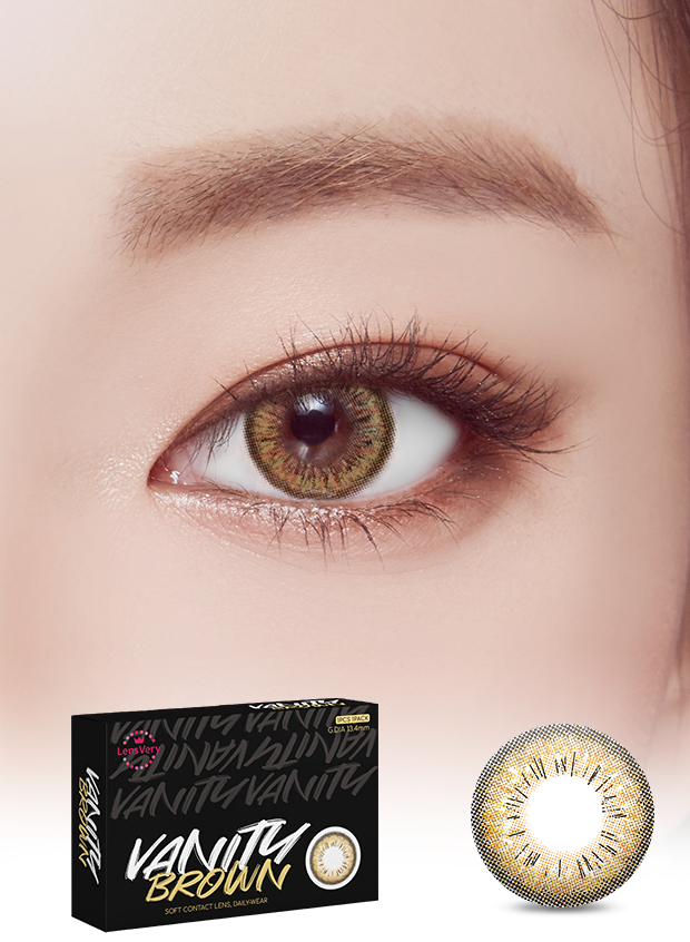 
                      
                        Vanity Brown (1pcs) (Buy 1 Get 1 Free) 3Monthly G.DIA 13.4mm - Discontinuation Sale, Expiry Date: Jan 2025
                      
                    