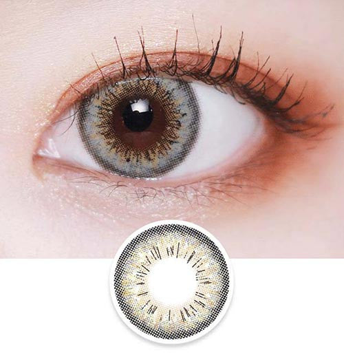 Vanity Grey (1pcs) (Buy 1 Get 1 Free) 3Monthly G.DIA 13.4mm - Discontinuation Sale, Expiry Date: Jan 2025