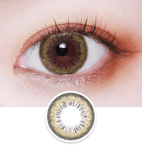 Vanity Khaki (1pcs) (Buy 1 Get 1 Free) 3Monthly G.DIA 13.4mm - Discontinuation Sale, Expiry Date: Jan 2025